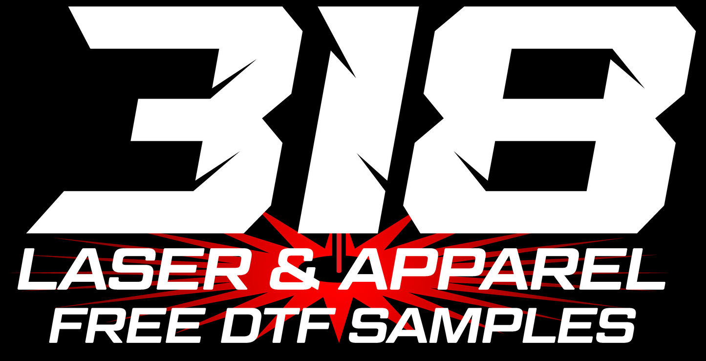 Sample DTF Transfers