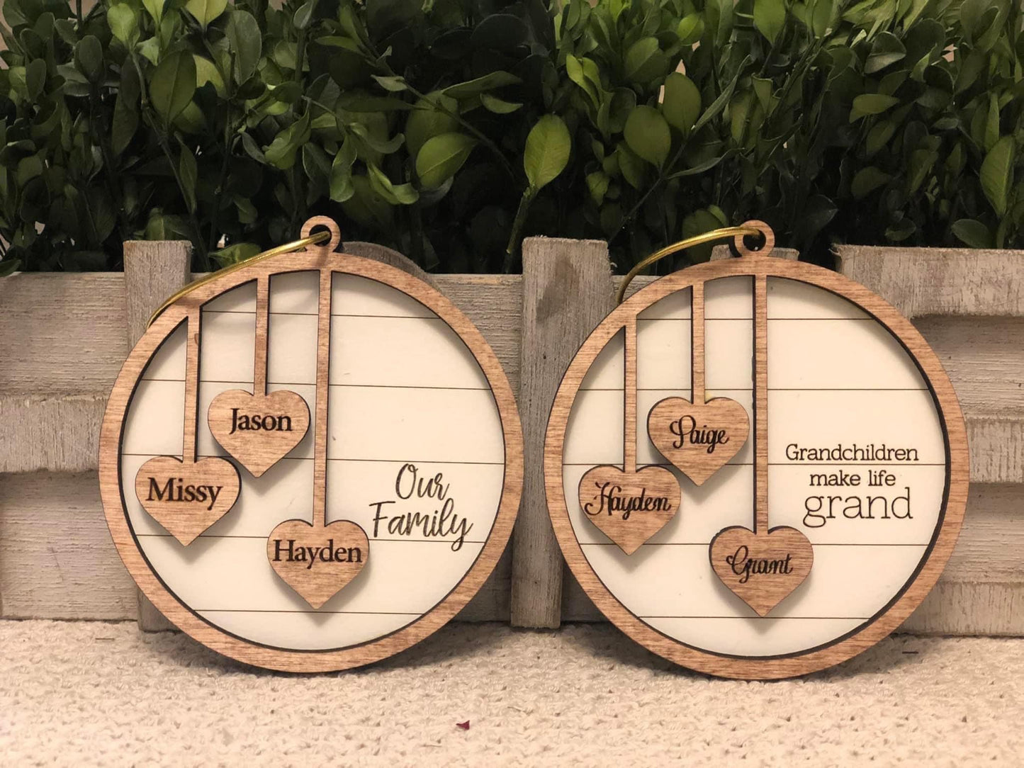 Grandchilden/ Family Ornament