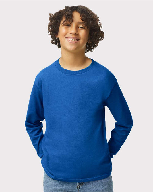 Youth Heavy Cotton™ Long Sleeve T-Shirt - 5400B