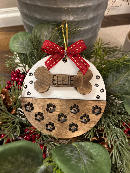 Custom Dog Ornament