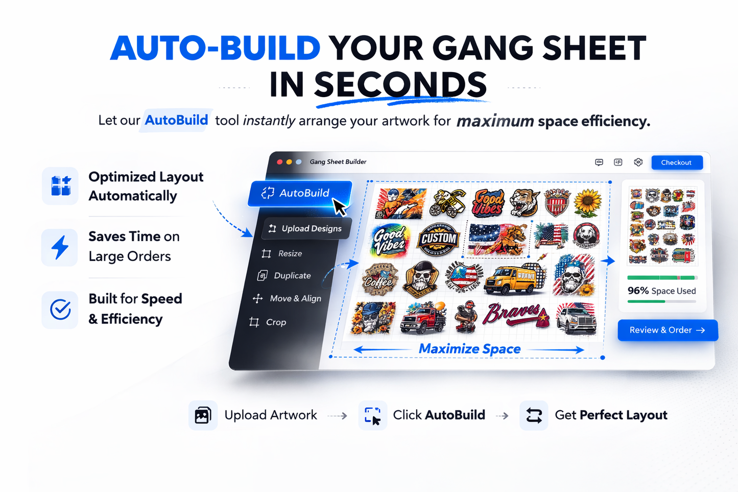DTF Gang Sheets- Online Gang Sheet Builder